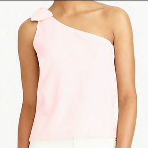 J. Crew One Shoulder Top